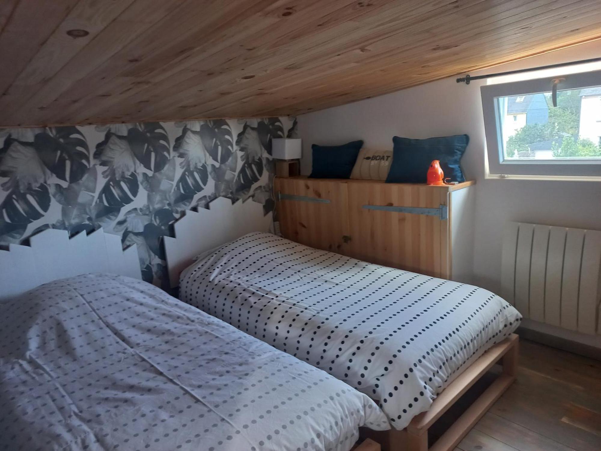 Studio Bois Independant Au Calme Concarneau Bagian luar foto