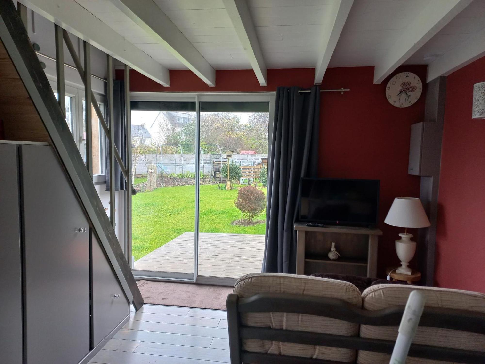 Studio Bois Independant Au Calme Concarneau Bagian luar foto