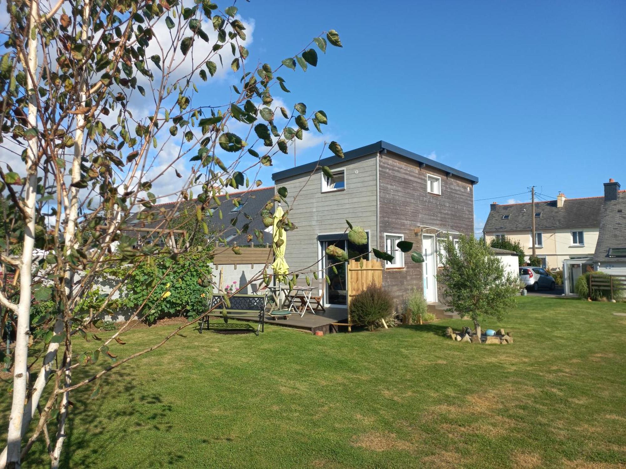 Studio Bois Independant Au Calme Concarneau Bagian luar foto